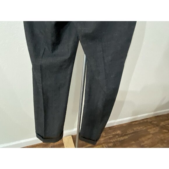 Fashion Bug Womens Size 12 Blazer And Pants Dark Blue Stretch - Picture 14 of 16